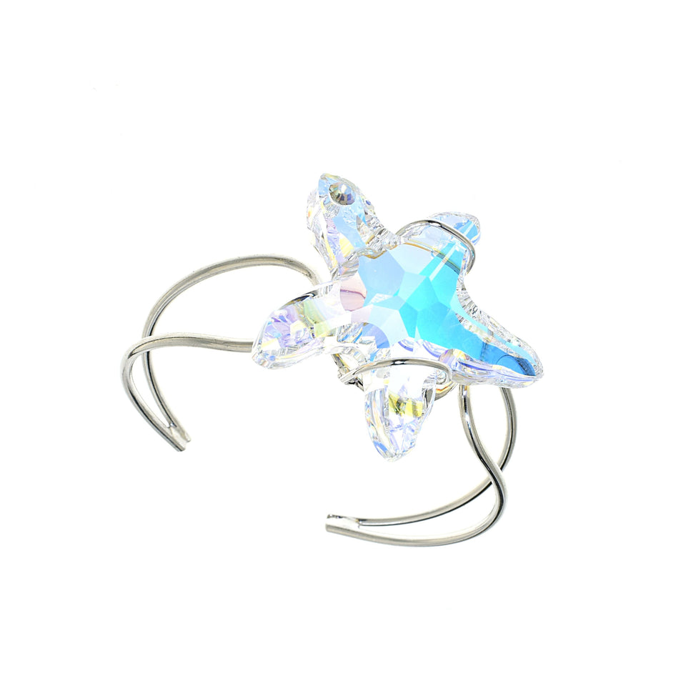 Bracciale bijoux in cristallo Collezione 2022 - Colore cristallo auora boreale - Rebollo srl -