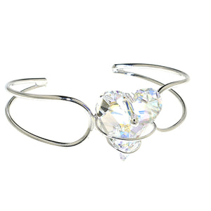 Bracciale bijoux in cristallo Collezione 2022 - Colore cristallo auora boreale - Rebollo srl -