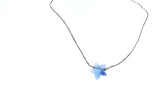 Collana Illizia con cristalli Stella - Colore Azzurro - Rebollo srl