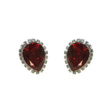 Orecchino Magic Strass con cristalli strass - Colore gradazione Rosso Rubino - Rebollo srl